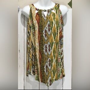 NWT Cato Multi-colored Design with Wooden Accents, Size XS